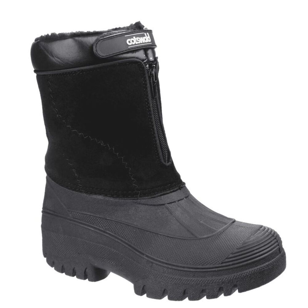 Cotswold Mens Venture Waterproof Winter Boots / Black